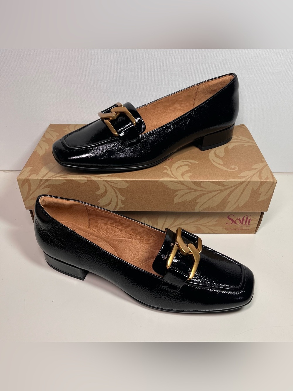 Sofft Erika Patent Leather Confort Loafers